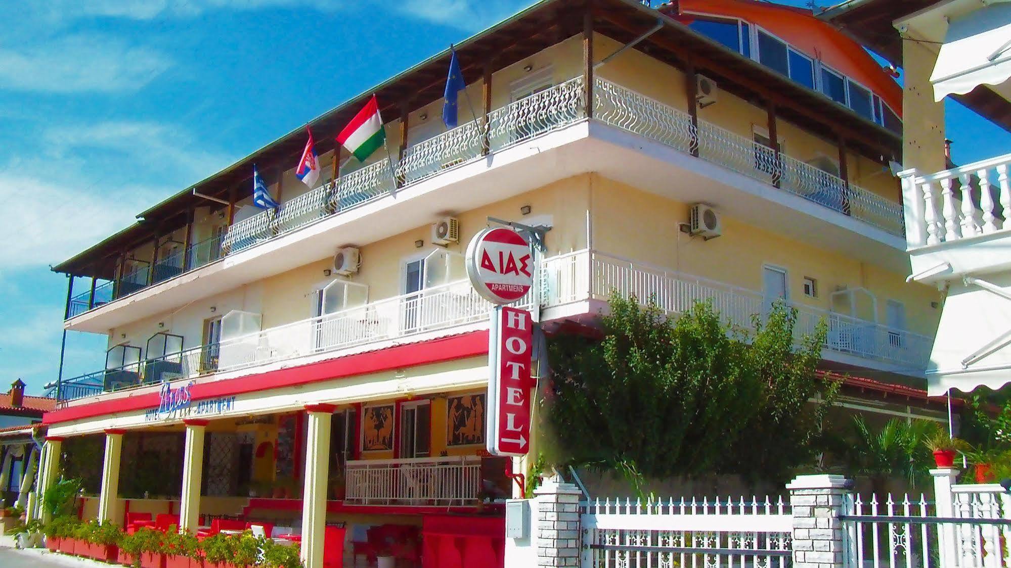 Hotel Dias Apartment Makrigialos Exteriér fotografie